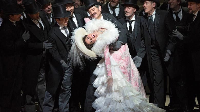 Backdrop from The Metropolitan Opera: Manon