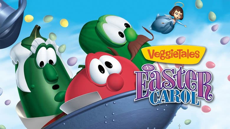 Backdrop from VeggieTales: An Easter Carol