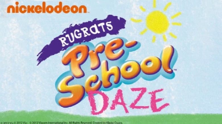 Backdrop from Rugrats Pre-School Daze