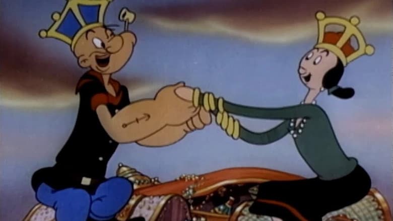 Backdrop from Popeye Makes a Movie