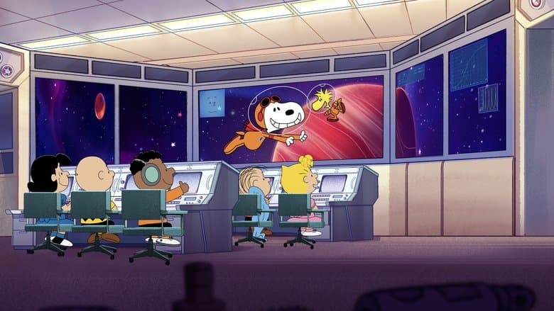 Backdrop from Snoopy in Space