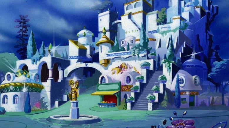 Backdrop from Sonic Underground
