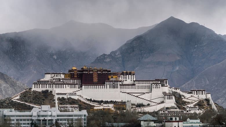 Backdrop from Undercover in Tibet