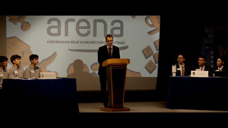 Backdrop from Arena