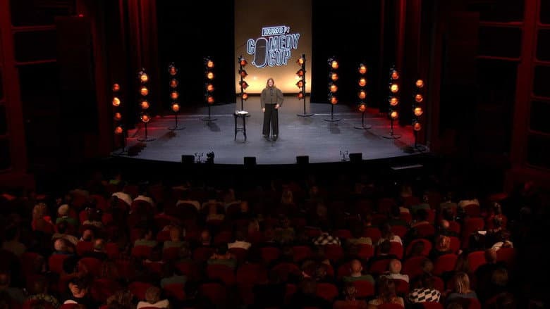 Backdrop from Humo's Comedy Cup 2025