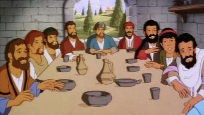 Backdrop from The Easter Story