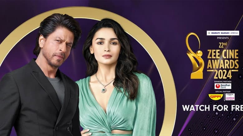 Backdrop from Zee Cine Awards 2024