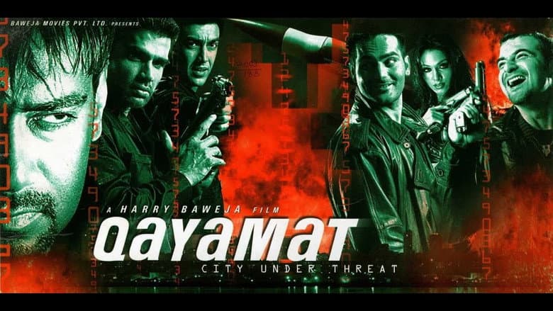 Backdrop from Qayamat: City Under Threat