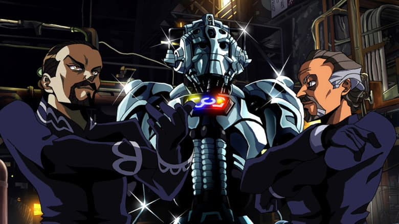 Backdrop from Doctor Who Anime
