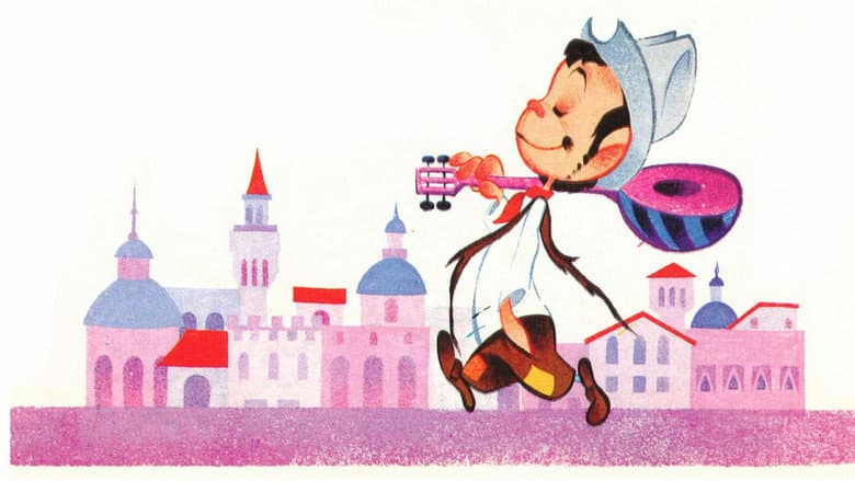 Backdrop from Cantinflas Show