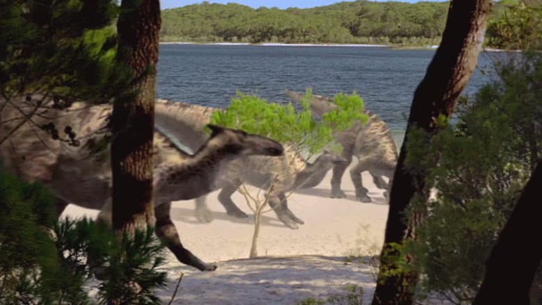 Backdrop from Walking With Dinosaurs Special: The Giant Claw