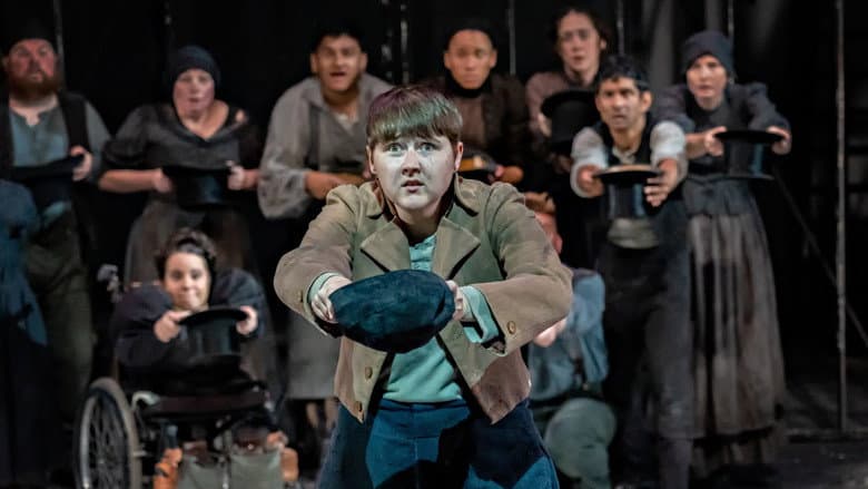Backdrop from National Theatre Live: Oliver Twist
