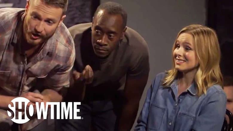 Backdrop from House of Lies Live