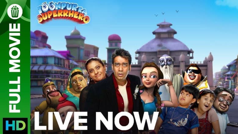 Backdrop from Toonpur Ka Superrhero