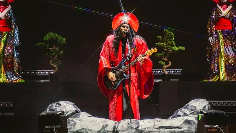 Backdrop from Empire of the Sun: Lollapalooza Brasil 2025