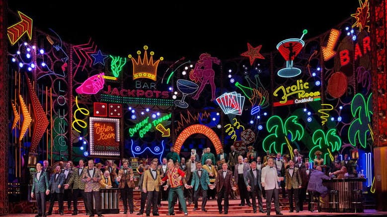 Backdrop from The Metropolitan Opera: Rigoletto