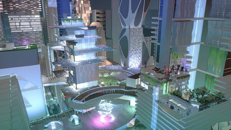 Backdrop from Cities of the Future