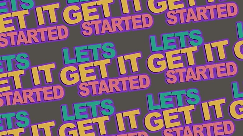 Backdrop from Let's Get it Started