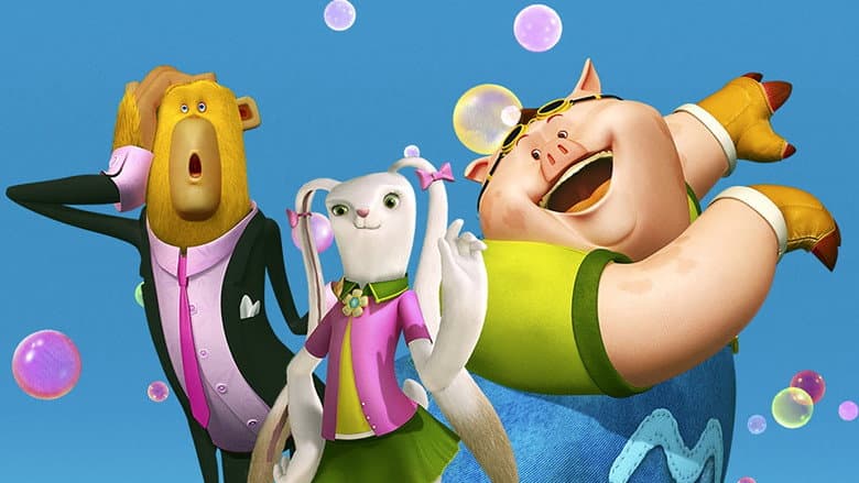 Backdrop from The Adventures of Peanut and Pig