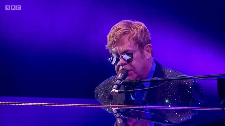 Backdrop from Elton John - Live in Hyde Park 2016