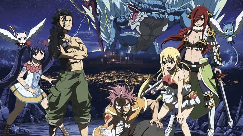 Backdrop from Fairy Tail: Dragon Cry