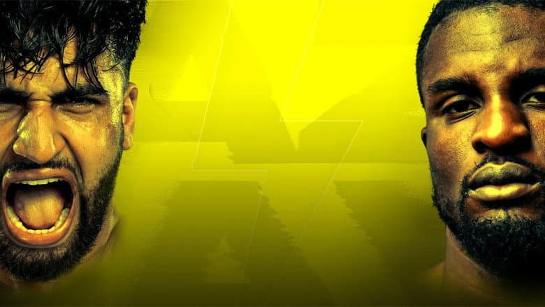 Backdrop from Adam Azim vs. Ohara Davies