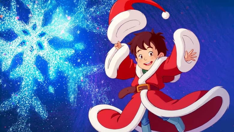 Backdrop from The Magic Snowflake