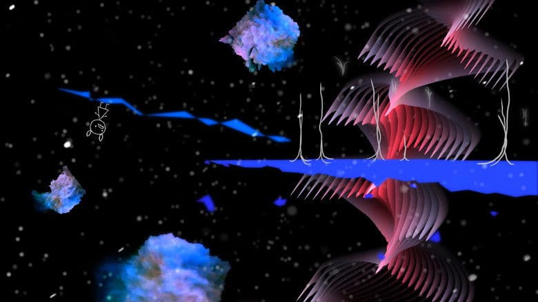 Backdrop from World of Tomorrow Episode Two: The Burden of Other People's Thoughts