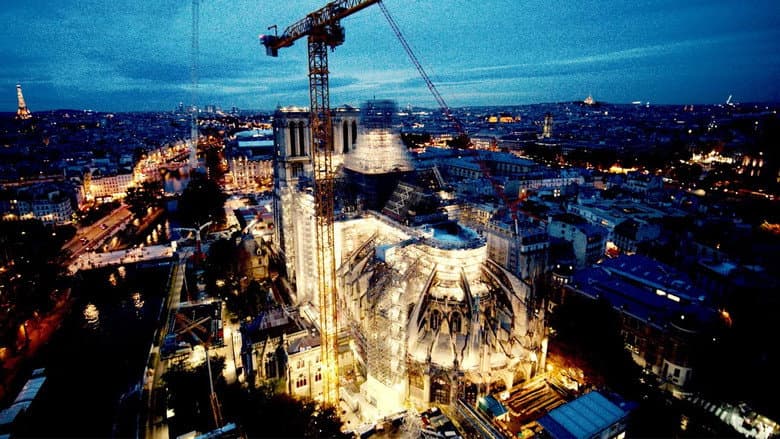 Backdrop from Notre-Dame Résurrection