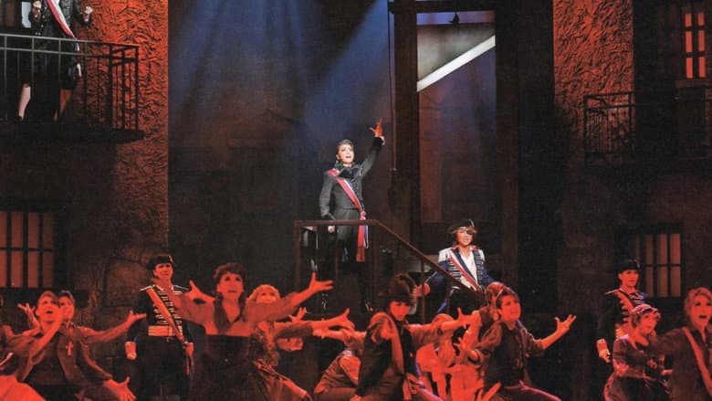 Backdrop from The Scarlet Pimpernel (Takarazuka Revue Star Troupe)