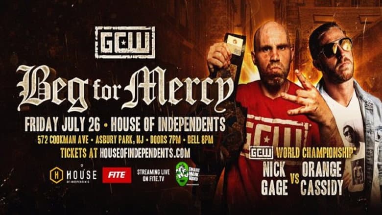 Backdrop from GCW Beg for Mercy