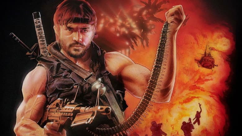 Backdrop from Commando Ninja