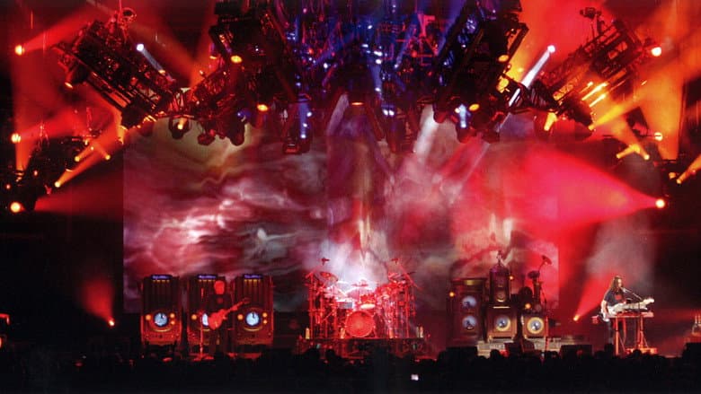 Backdrop from RUSH: Time Machine