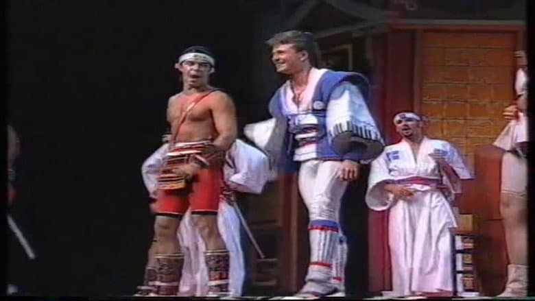 Backdrop from The Mikado