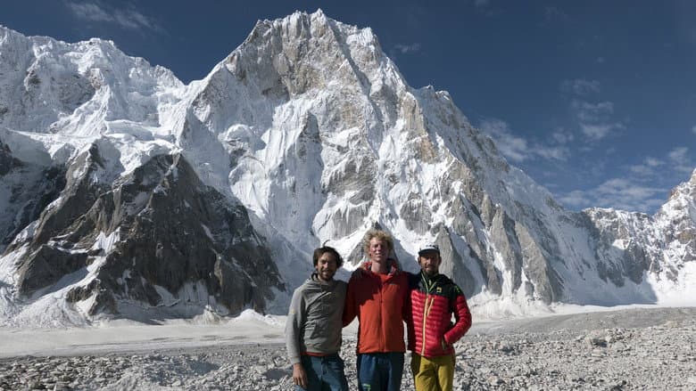 Backdrop from Climbing Latok 1 From The North