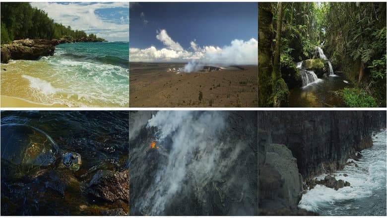 Backdrop from Hawaii: The Magical Volcano Islands