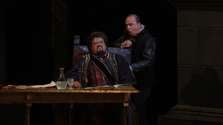 Backdrop from The Metropolitan Opera: Otello