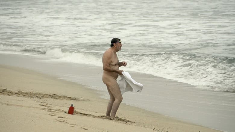 Backdrop from European Man...American Beach