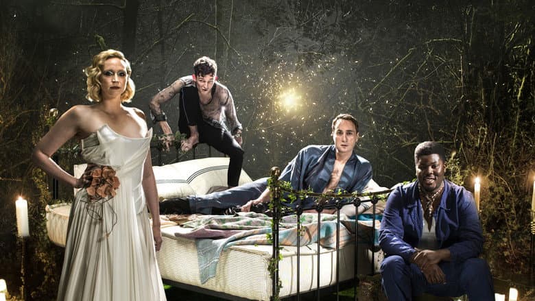 Backdrop from National Theatre Live: A Midsummer Night's Dream
