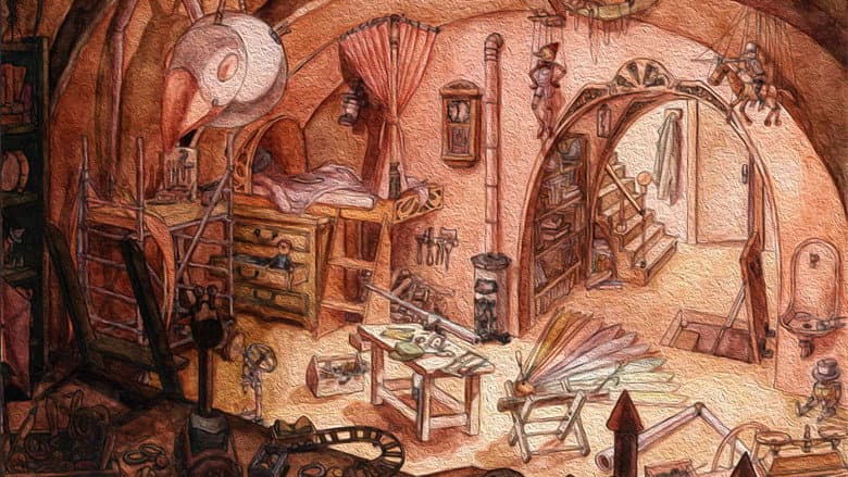 Backdrop from Pinocchio