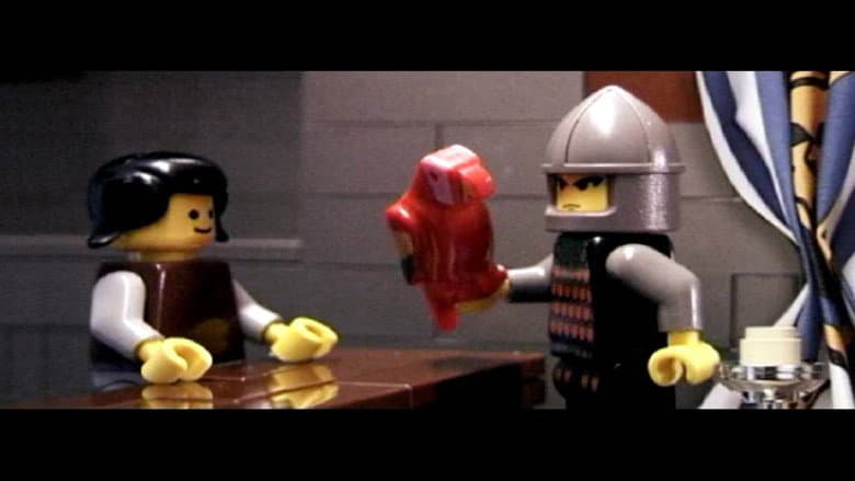 Backdrop from Monty Python & the Holy Grail in Lego