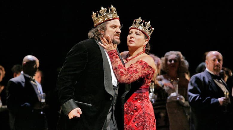 Backdrop from The Metropolitan Opera – Verdi: Macbeth