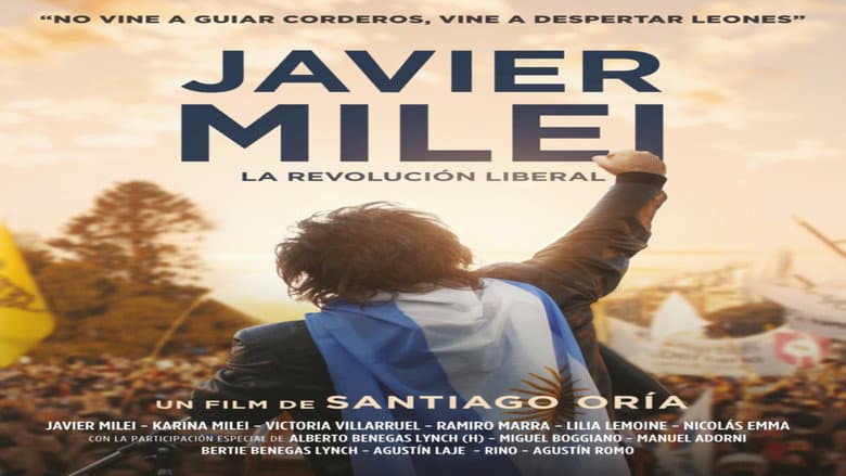 Backdrop from Javier Milei: la revolución liberal