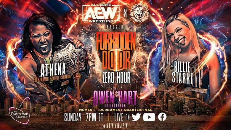 Backdrop from AEW x NJPW Present Forbidden Door: Zero Hour - Pre-Show