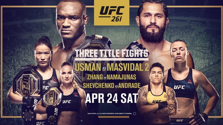 Backdrop from UFC 261: Usman vs. Masvidal 2
