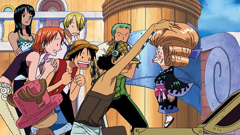 Backdrop from One Piece: Giant Mecha Soldier of Karakuri Castle