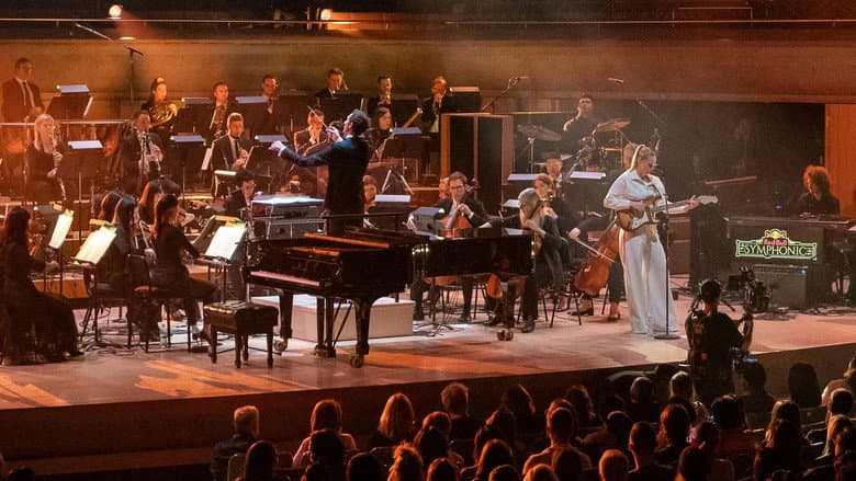 Backdrop from Charlotte Day Wilson Live at Red Bull Symphonic