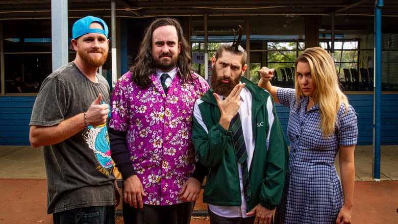 Backdrop from Aunty Donna: Glennridge Secondary College