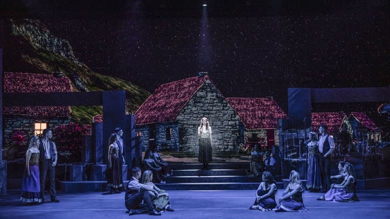 Backdrop from Riverdance 25th Anniversary Show