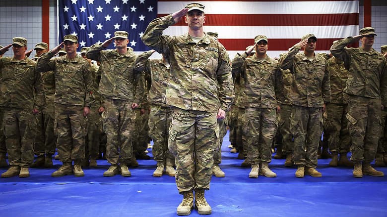 Backdrop from America at War